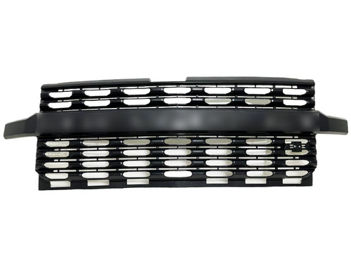 2019-2022 Silverado 1500 / Silverado 1500 LTD Grille Front Bumper Grille Black - Texas-e-parts