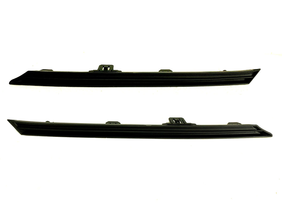 2019-2025 Toyota Rav4 Front Bumper Insert Upper Grille Molding Right Left Set - Texas-e-parts