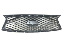 Load image into Gallery viewer, 2018 2019 2020 2021 2022 2023 2024 Infiniti Q50 Q50s Front Bumper Upper Grille With Camera Option & Sensor Holes Chrome