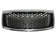 Load image into Gallery viewer, 2018 2019 2020 2021 Infiniti QX80 Front Bumper Upper Grille With Camera Option Chrome