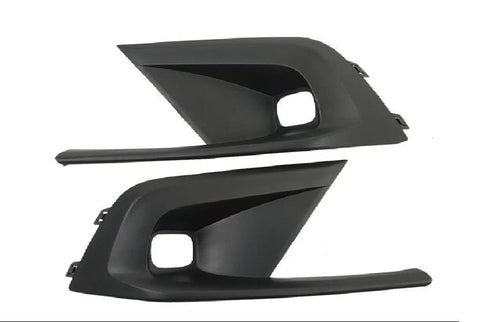 2022-2024 Honda Civic Front Bumper Fog Light Cover Left Driver & Right Passenger Set - Texas-e-parts