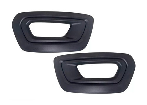 2020-2024 Ford Transit 150 250 350 350HD E-Transit Left Right Front Bumper Fog Light Cover With Hole Driver & Passenger Pair - Texas-e-parts