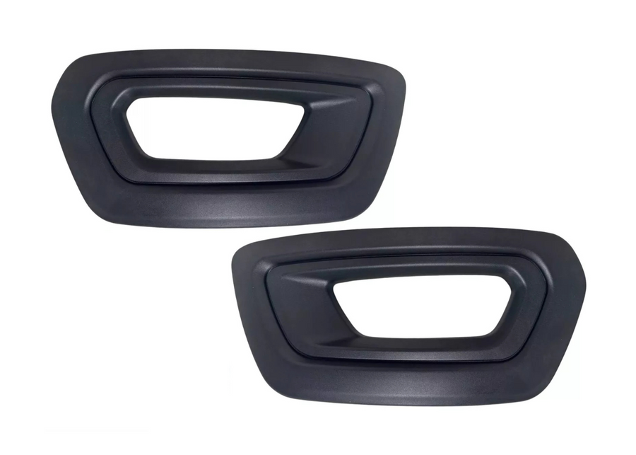 2020-2024 Ford Transit 150 250 350 350HD E-Transit Left Right Front Bumper Fog Light Cover With Hole Driver & Passenger Pair - Texas-e-parts