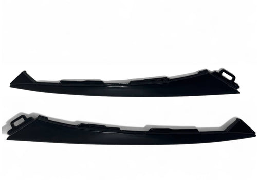 2021-2022 Honda Accord Left Right Front Headlight Lower Molding Trim Black Driver Passenger Side Set - Texas-e-parts