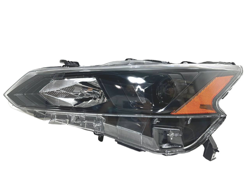 2019 2020 2021 2022 Nissan Altima Headlight Front Left Driver Side Black Trim Halogen - Texas-e-parts