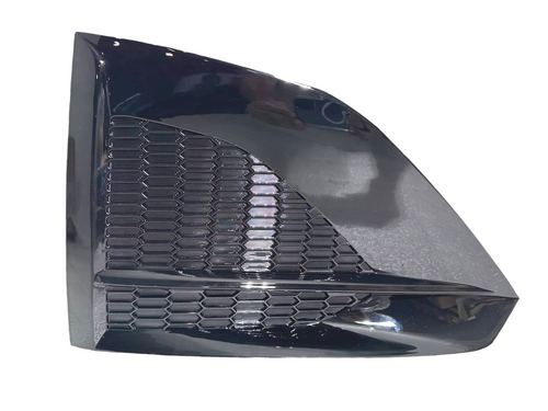 2023 2024 Nissan Altima Front Bumper Fog Light Cover Right Passenger Side Gloss Black - Texas-e-parts