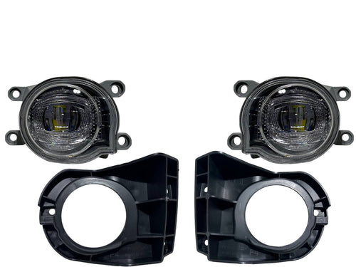 2022-2026 Toyota Corolla Cross Hybrid XLE & XLE Left Right Front Bumper Fog Light Lamp With Bracket Driver & Passenger Set - Texas-e-parts