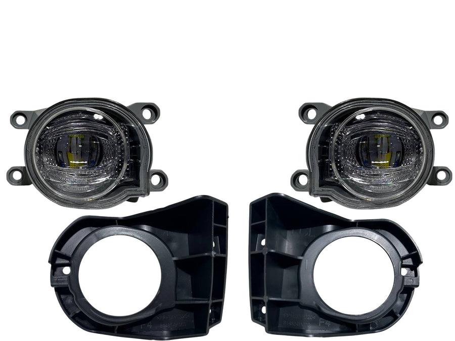 2022-2026 Toyota Corolla Cross Hybrid XLE & XLE Left Right Front Bumper Fog Light Lamp With Bracket Driver & Passenger Set - Texas-e-parts