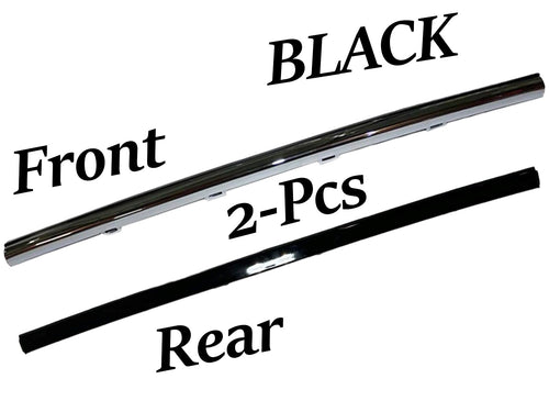 2020 2021 2022 Honda CR-V CRV Front Rear Bumper Center Middle Molding Trim Black - Texas-e-parts