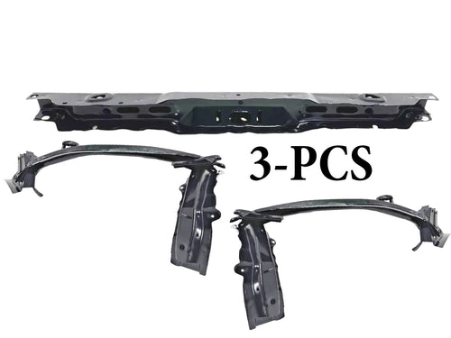 2018-2024 Chevrolet Equinox Radiator Core Support Upper Tie Bar With Left Driver & Right Passenger Side Bracket 3-PCS - Texas-e-parts