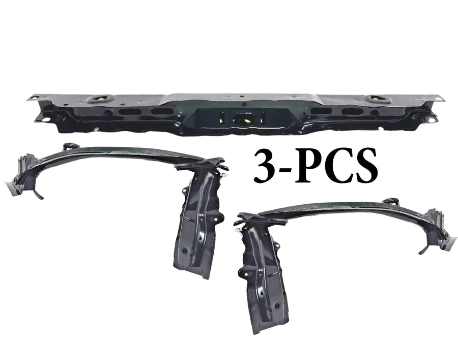 2018-2024 Chevrolet Equinox Radiator Core Support Upper Tie Bar With Left Driver & Right Passenger Side Bracket 3-PCS - Texas-e-parts