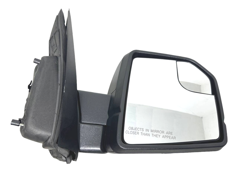 2015 2016 2017 2018 2019 2020 Ford F-150 Front Door ight Passenger Side Power Rear View Mirror Blind Spot, 5-Pins Plug Temperature Sensor Manual Fold - Texas-e-parts
