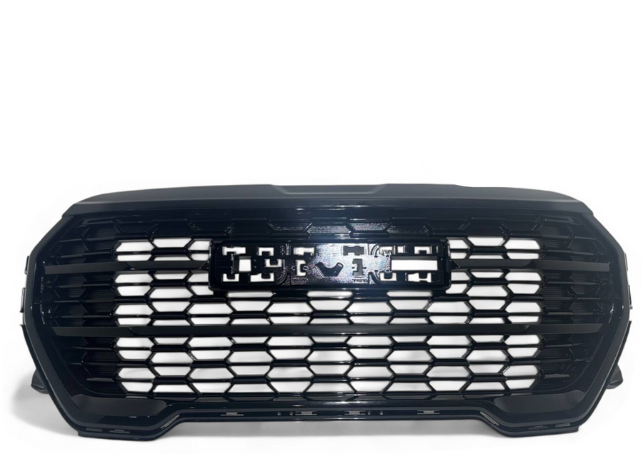 2022-2024 GMC Terrain Denali Front Bumper Upper Grille Gloss Black - Texas-e-parts
