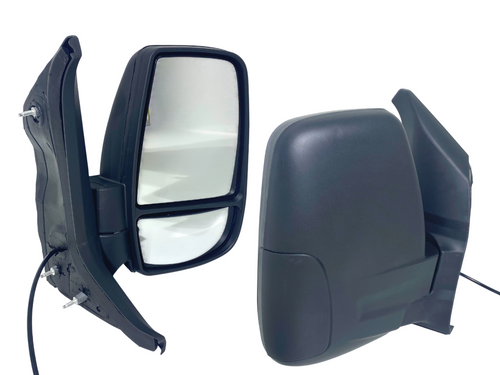 2015-2024 Ford Transit RH Passenger Side Rear View Mirror Short Arm - Texas-e-parts