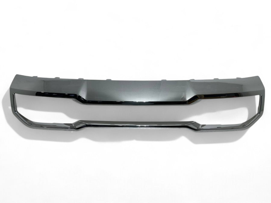 2022-2025 GMC Sierra 1500 SLT Front Bumper Lower Valance Skid Chrome Plate Trim - Texas-e-parts