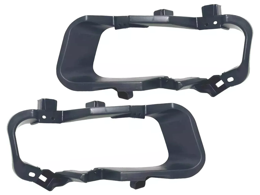 2018-2020 Nissan Kicks SR Front Bumper Fog Light Cover Bracket Left Driver & Right Passenger Set - Texas-e-parts
