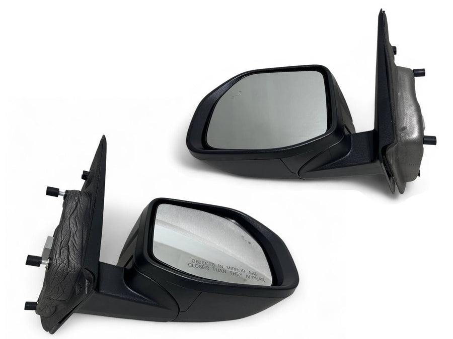 2022-2024 Ford Maverick Left Driver Right Passenger Front Door Power Side Rear View Mirror Heated With BSM (Blind Spot Monitoring) Manual Fold Textured - Taxes-e-Parts