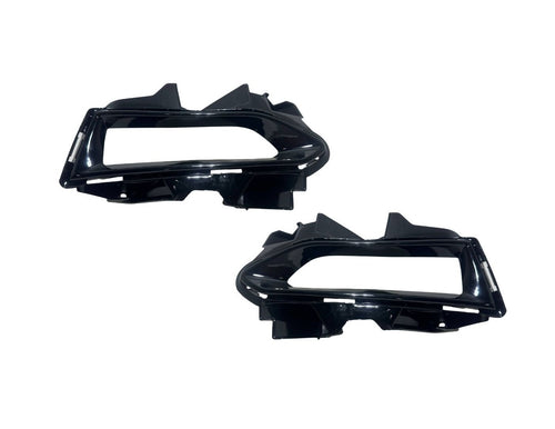 2023 2024 2025 Nissan Versa S SR SV Front Bumper Fog Light Cover Left Driver & Right Passenger Set
