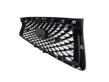 Load image into Gallery viewer, 2018 2019 2020 2021 2022 2023 2024 Infiniti Q50 Front Bumper Upper Grille With Sensor Holes & Camera Option Gloss Black