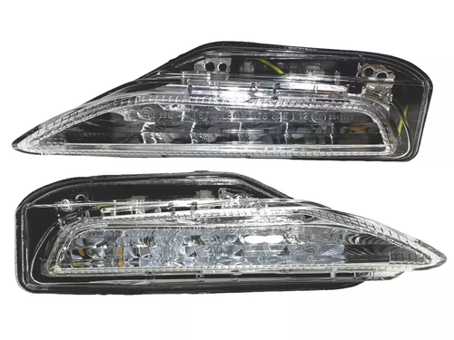 2015-2019 Infiniti Q70 Q70L Front Bumper Turn Signal Light Lamp Left Driver & Right Passenger Set - Texas-e-parts