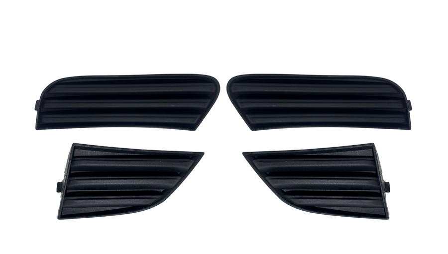 2018-2024 Infiniti QX80 Front Bumper Fog Light Upper Lower Outer Cover Left Driver & Right Passenger Set