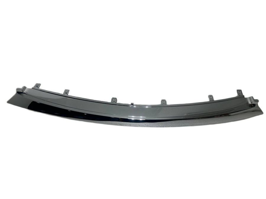 2015 2016 2017 Infiniti QX80 Front Bumper Cover Grille Lower Molding Trim Chrome