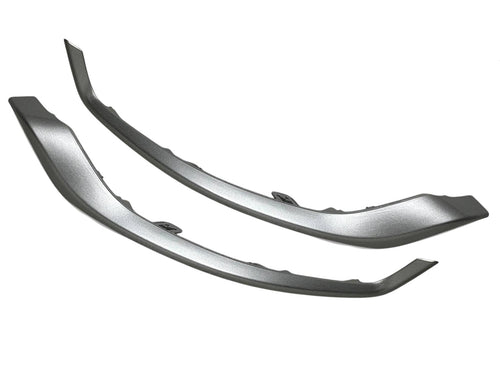 2021-2024 Toyota Rav4 Prime XSE SE Left Right Front Bumper Side Trim Lower Molding Silver Driver Passenger - Texas-e-parts