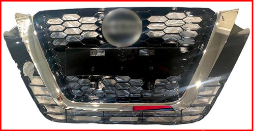 2019 2020 2021 2022 Nissan Altima Front Bumper Upper Grille Chrome - Texas-e-parts