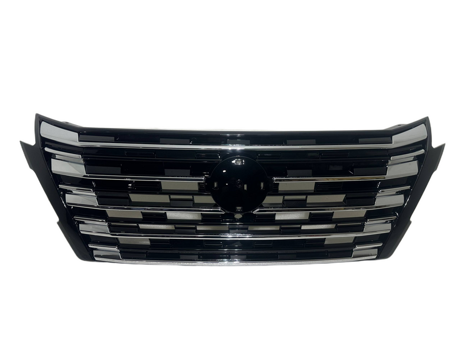 2024 2025 Nissan Rogue Grille Front Bumper Upper Grille With Surround View Chrome