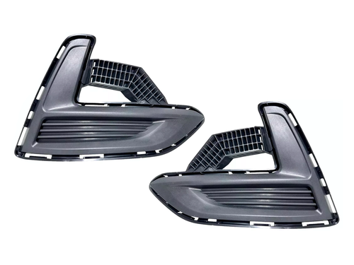 2020-2023 Nissan Sentra S SR SV Front Bumper Fog Light Cover Left Driver & Right Passenger Set - Texas-e-parts
