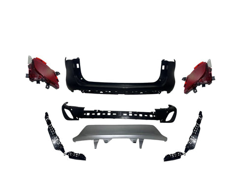 2020 2021 2022 2023 2024 2025 Toyota Highlander Cubierta Superior Defensa Trasera