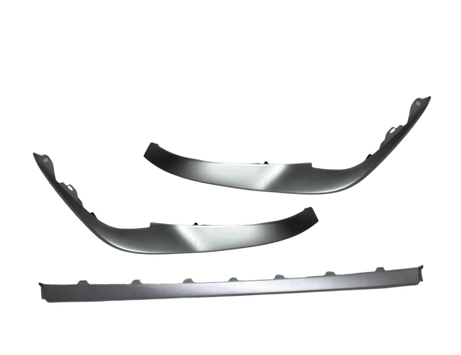 2021 2022 2023 2024 2025 Toyota Highlander XSE Front Bumper Center Lower Silver Molding Trim Center Left Right