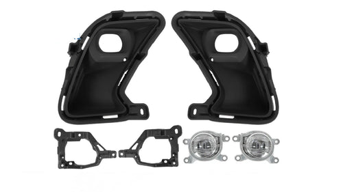 2024 2025 Toyota Grand Highlander Front Fog Light With Bracket Cover Left Driver Right Passenger Side 6pcs Set