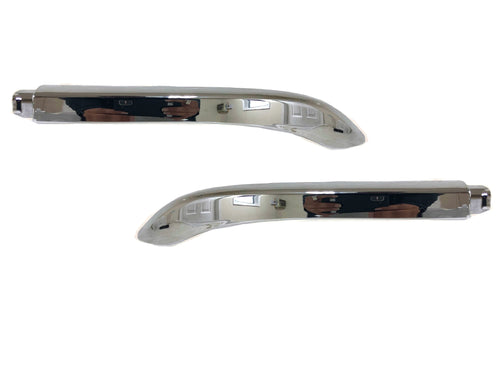 2015-2024 Nissan Murano Left Right Rear Bumper Lower Chrome Molding Trim - Texas-e-parts