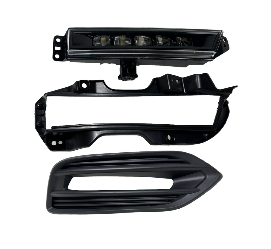 2019-2021 Honda HR-V HRV Front Bumper Daytime Running Fog Light Lamp With Cover+Bracket Right 3pcs Set - Texas-e-parts