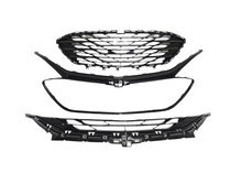 Load image into Gallery viewer, 2019 2020 2021 2022 2023 2024 Chevrolet Malibu Front Bumper Upper Lower Grille With Surround Trim Black
