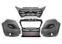 Load image into Gallery viewer, 2023 2024 2025 Ram Promaster 1500 2500 3500 Front Bumper Left Right Middle Cover With Upper Grille Chrome