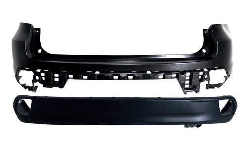 2014 2015 2016 2017 2018 2019 Toyota Highlander Rear Bumper Cover - Texas-e-parts