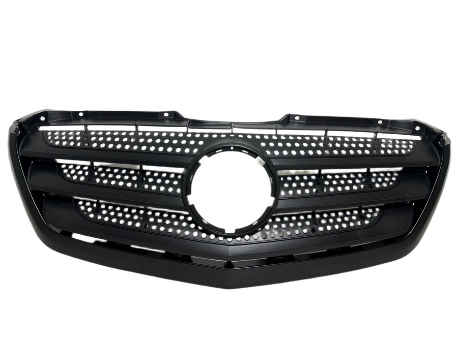 2014-2018 Mercedes Benz Sprinter 1500 2500 3500 Front Bumper Grille W Surround Trim - Texas-e-parts
