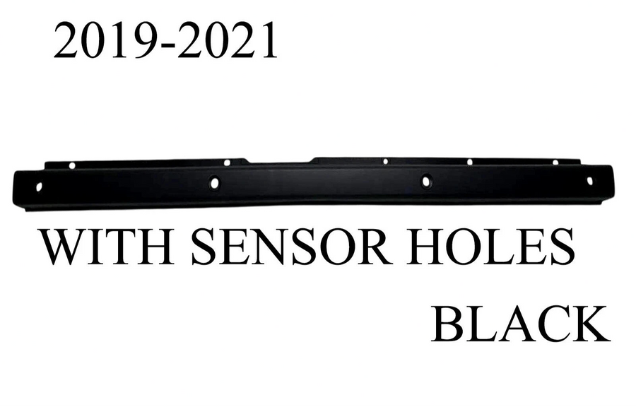 2019-2021 Ram Promaster 1500 2500 3500 Rear Bumper Center Middle Cover With Sensor Holes Black - Texas-e-parts
