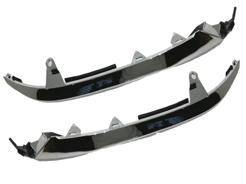 2021 2022 Honda Accord Headlight Chrome Molding Trim Front Left Right Side Upper - Texas-e-parts
