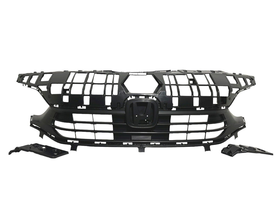 2022 2023 2024 Honda Civic Front Bumper Upper Grille With Brackets - Texas-e-parts