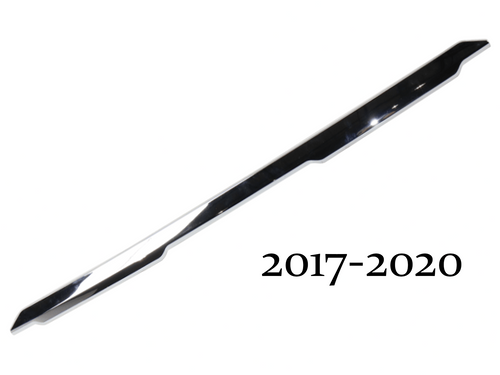 2017 2018 2019 2020 Nissan Rogue Front Bumper Chrome Trim Molding 62072-6FL0A - Texas-e-parts