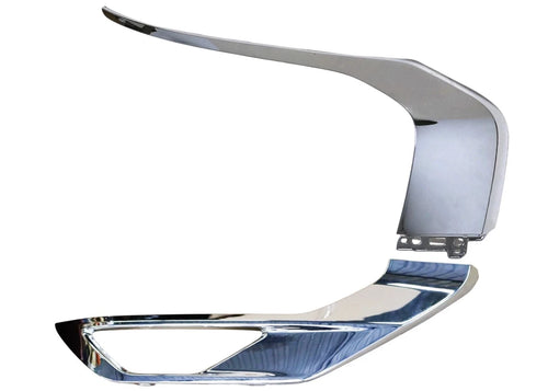 2022-2024 Mitsubishi Outlander & Outlander PHEV Right Front Bumper Upper Lower Chrome Molding Trim Passenger Side - Texas-e-parts