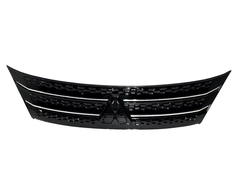 2022-2024 Mitsubishi Outlander & Outlander PHEV Grille Front Bumper Upper Grille Gloss Black - Texas-e-parts
