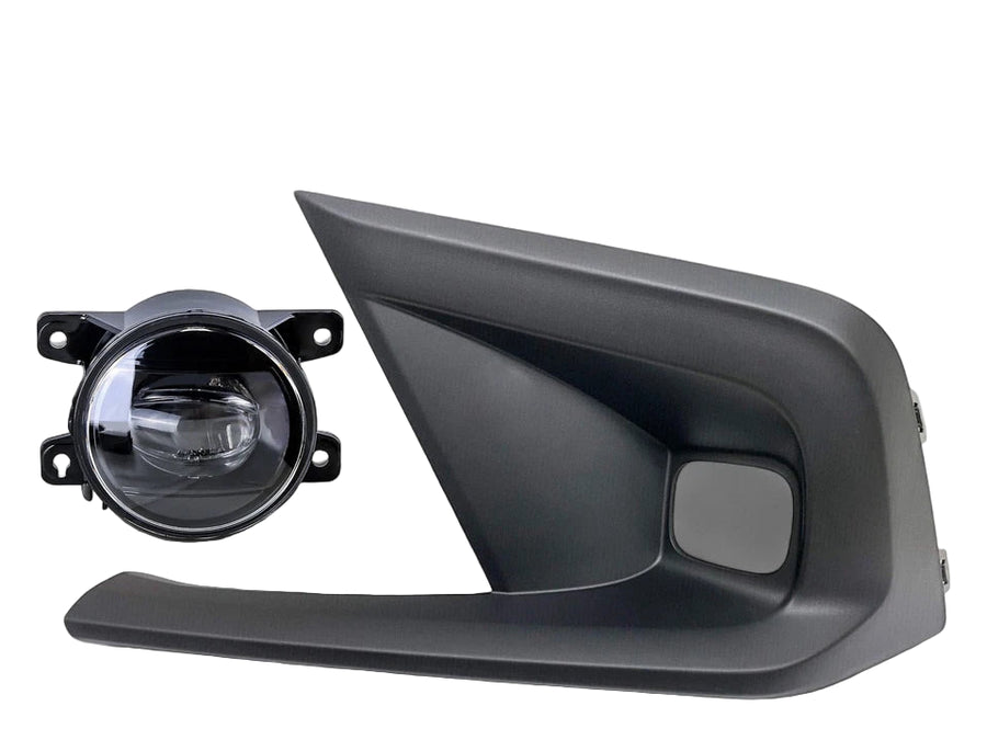2022-2024 Honda Civic Left Front Bumper Fog Light Lamp With Cover Driver Side - Texas-e-parts
