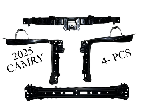 2025 Toyota Camry LE SE XLE XSE Radiator Core Support Upper Lower Left Right Side Bracket 4-Pcs - Texas-e-parts