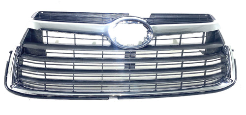 2014 2015 2016 Toyota Highlander Front Bumper Upper Lower Grille - Texas-e-parts