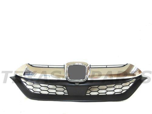 2017 2018 2019 Honda CR-V CRV LX EX EXL Grille Front Bumper Upper Grille - Texas-e-parts