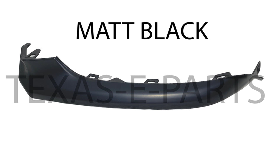 2018 2019 2020 Toyota Camry XSE SE Left Front Bumper Lower Trim Molding Matt Black - Texas-e-parts